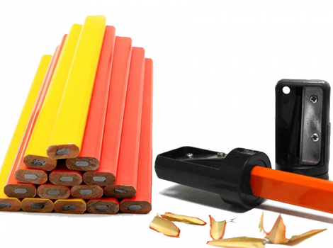 Promotional Carpenter Pencils and Builders Sharpeners 
