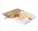 CHE-031 Premium Cheese board Marble and Bamboo