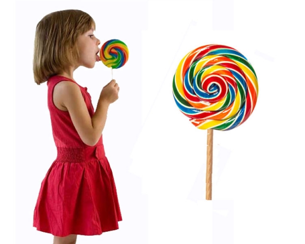PL005 Hand Made Promotional Lollipops