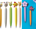 PECO- EB7765 - Kids Novelty Branded Wooden Pens