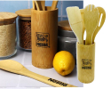ECO010 - Bamboo Kitchen utility utensils Set