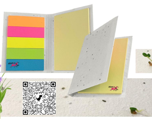 GGFT-Lavender Seeded Paper Post It note booklets