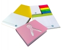 Leather cover post it note books