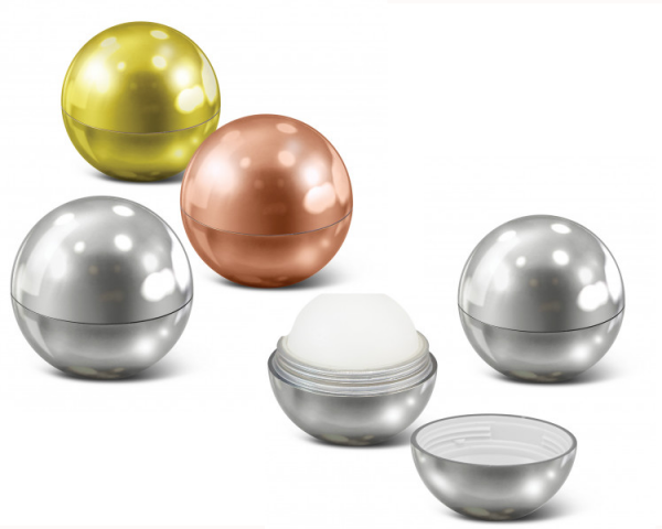 LIP - 030 Metallic Round Lip Balm Balls