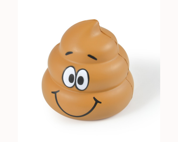 AST–017 Poo Emoji Promotional Stress Balls