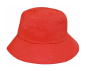 PK017 - Red Custom Made Terry Material Hats