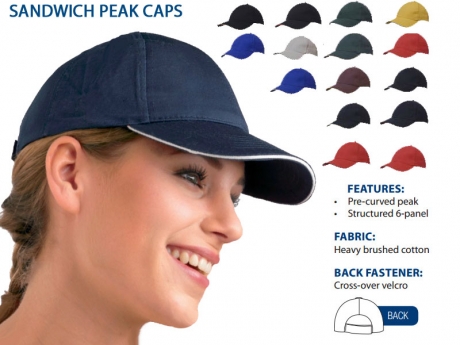 Sandwich Peak Embroidered cap