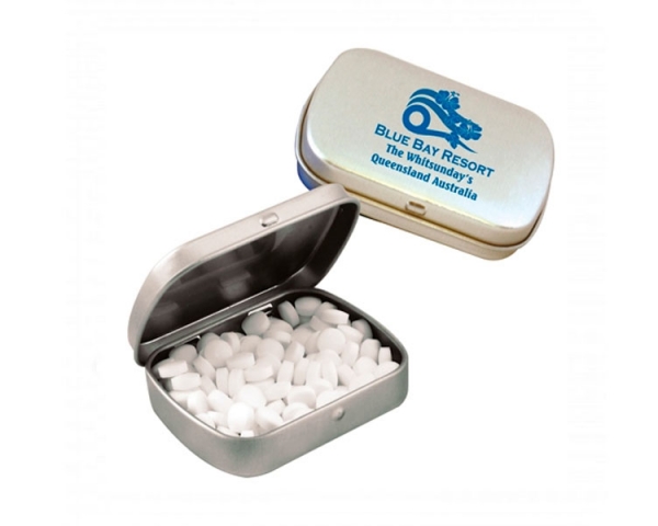 PM003 Promotional Mint Tins Silver