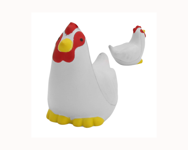 AST – 038 Stress ball in the shape of a chicken