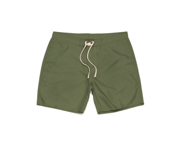 BS-009 Khaki Swim Shorts