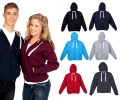 Zippered Hooded Tops