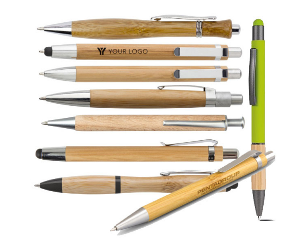 XED-028 Bamboo range of Eco Pens