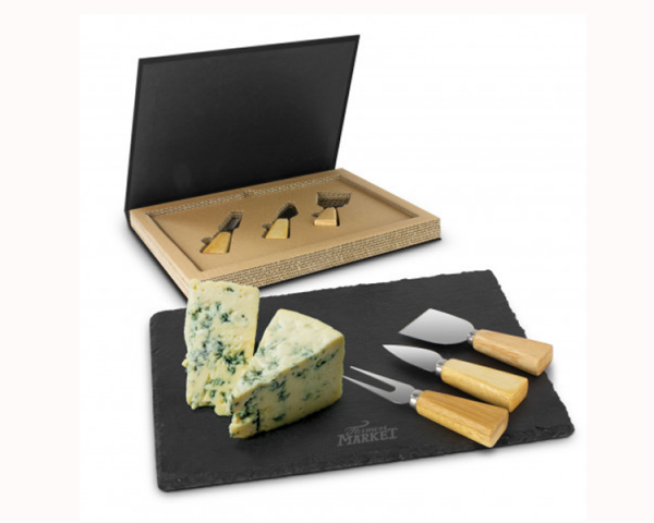 CHE-018 Gift boxed slate food boards