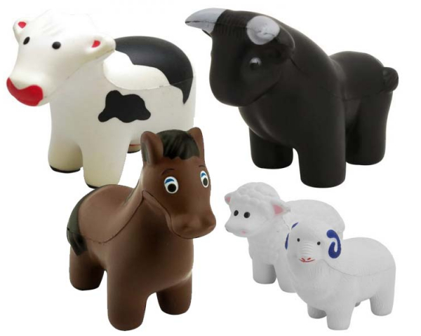 AST – 019 Horse, Bull, Cow or Sheep Stress Toys