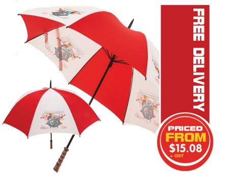 Full colour printed umbrellas