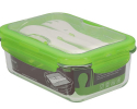 LUN-002 - Branded Personalised Glass Lunchbox