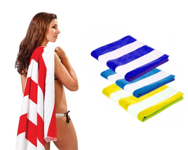 PTS009 Horizontal Striped Beach Towels