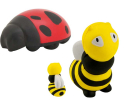 AST – 046 Bubble bee or Ladybug stress toy