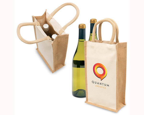 WIN - 002 Double bottle wine carry bags