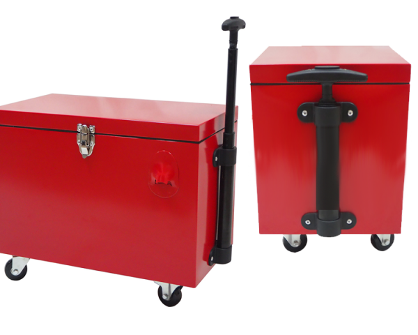 VIN – 034 Metal Wheeled Cooler Ice Chest
