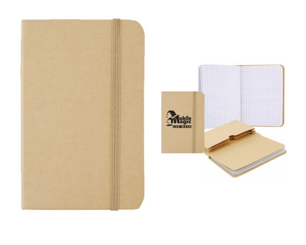 Natural colour note pads
