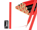 R#D-Red Lead Carpenter Pencils for Builders