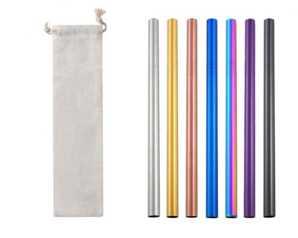 ECO0099 - Metal Straws 7 Colours