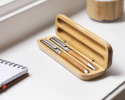 PECO554-9988 - European Styled Bamboo Pen Set