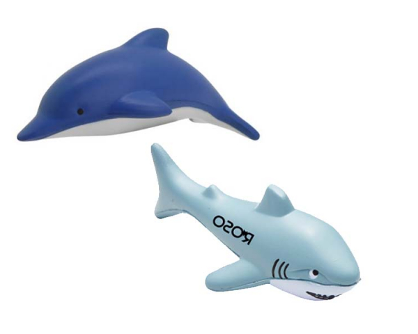 AST-048 Stress Squeeze ball Dolphin or Shark