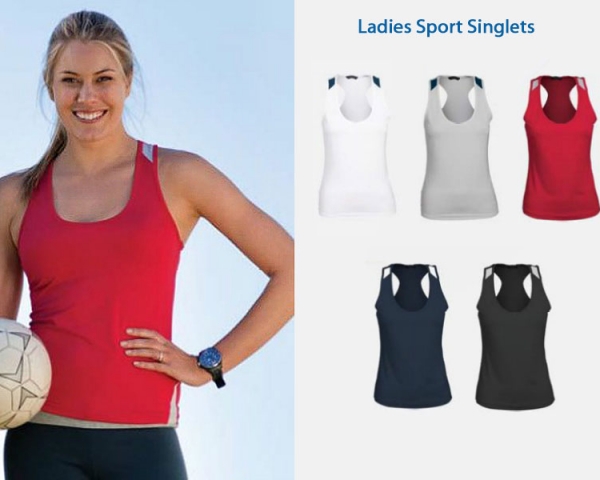 ASR - 018 Ladies Sports Singlets