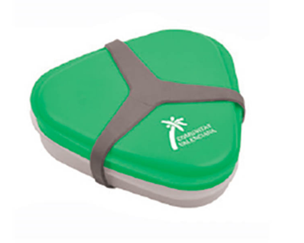 LUN-009 Tri Lunch Box with secure band